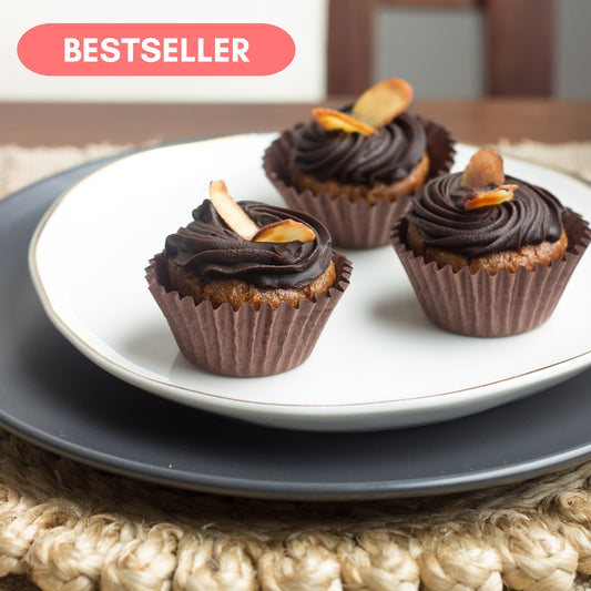 Gluten Free Almond Cupcakes (Pack of 6)