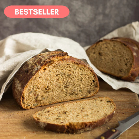 Wholewheat Sourdough Bread - No Yeast (350gms)