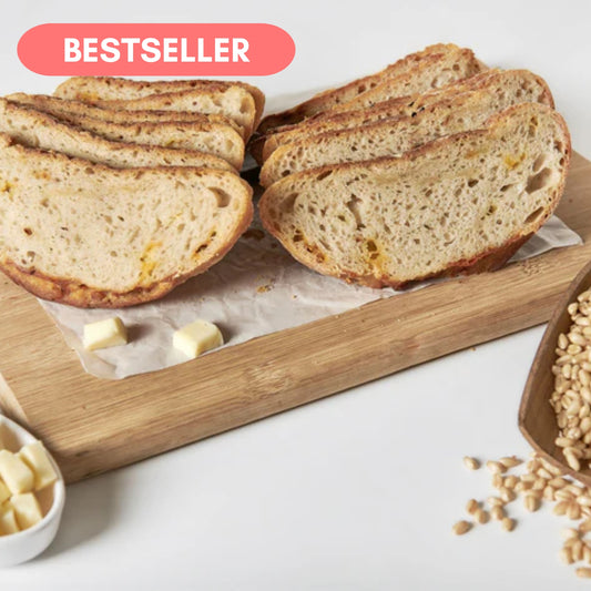 Chilly Cheese Sourdough Bread - No Yeast (350 gms)