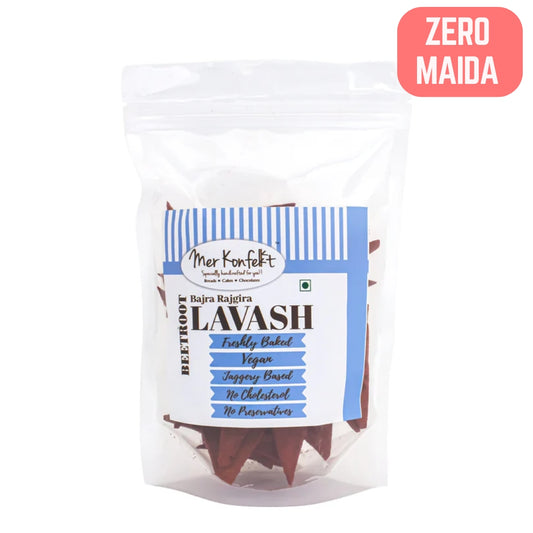 Bajra Rajgira Lavash - Beetroot (100gms)