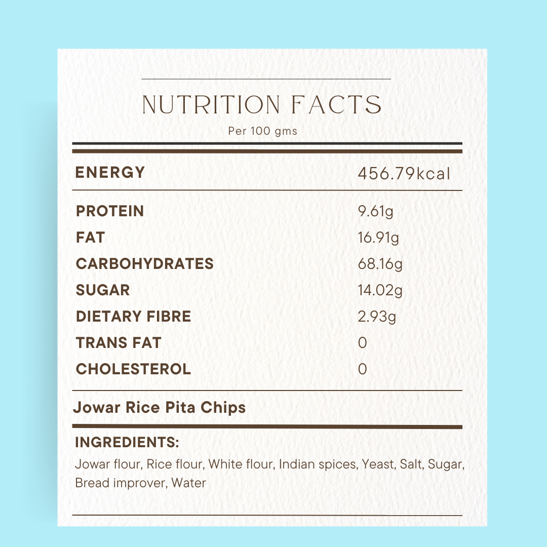Jowar Rice Spicy Pita Chips (100gms)