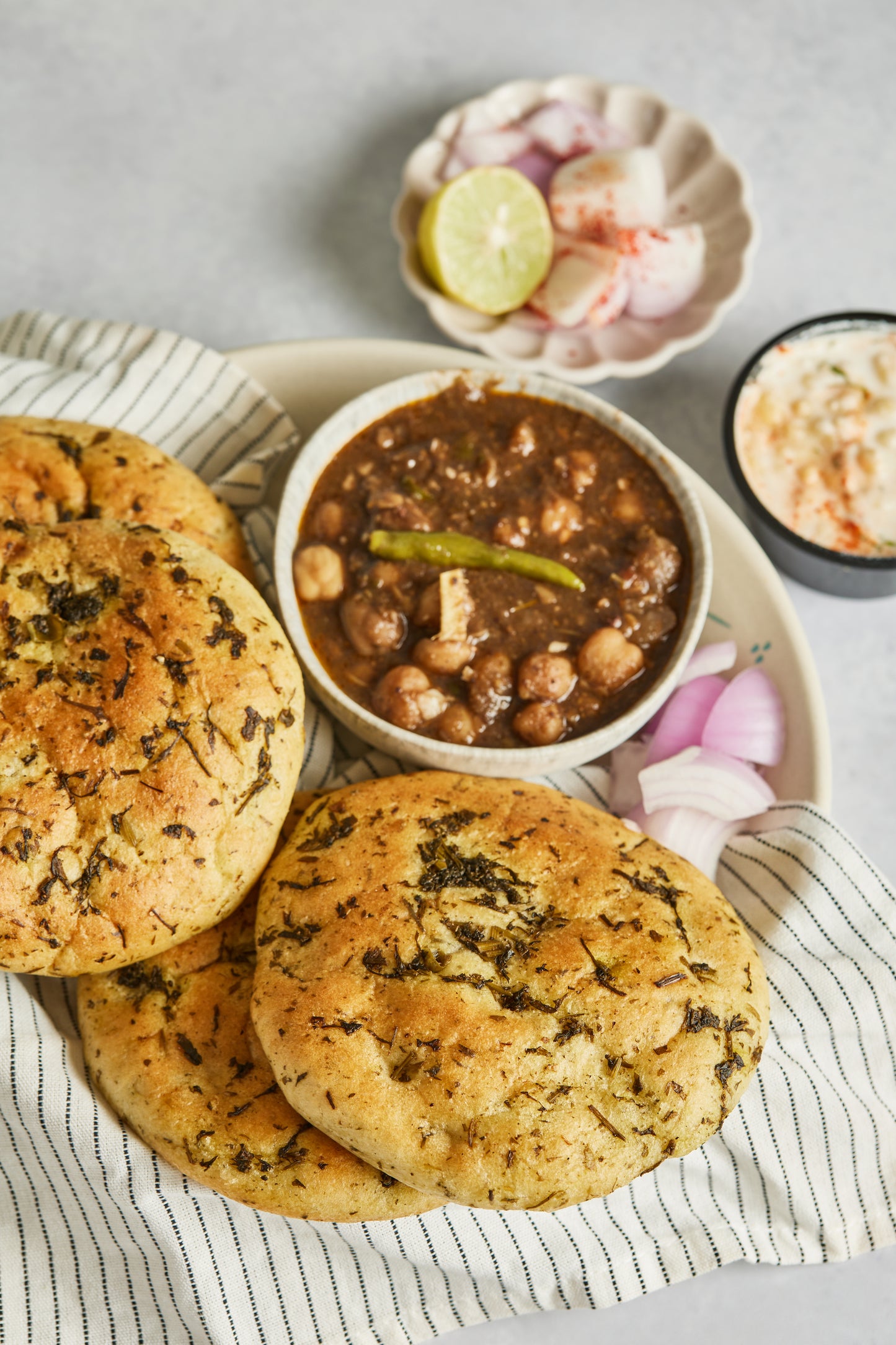 Zero Maida Jowar Rajgira Kulcha (Pack of 4)