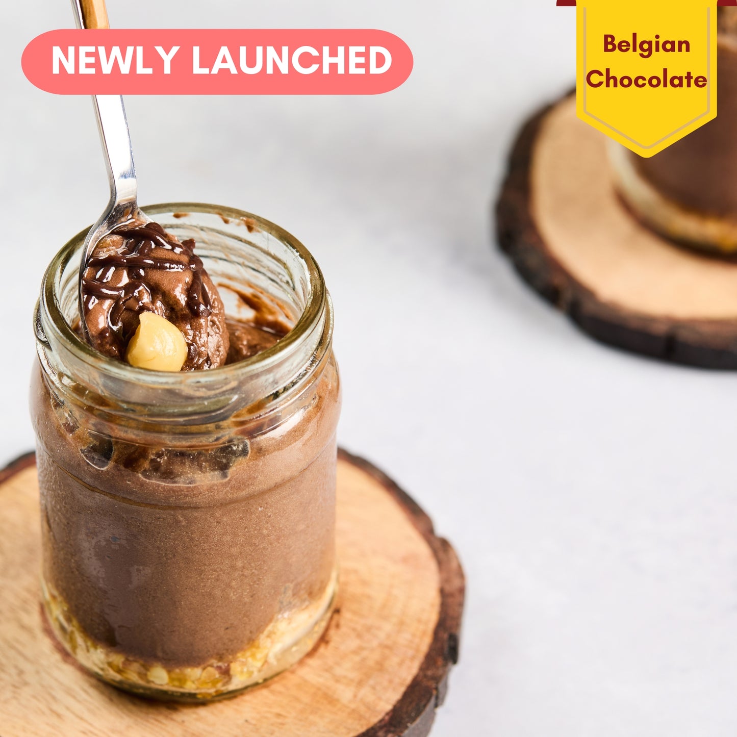 Hazelnut Chocolate Mousse (120gms)