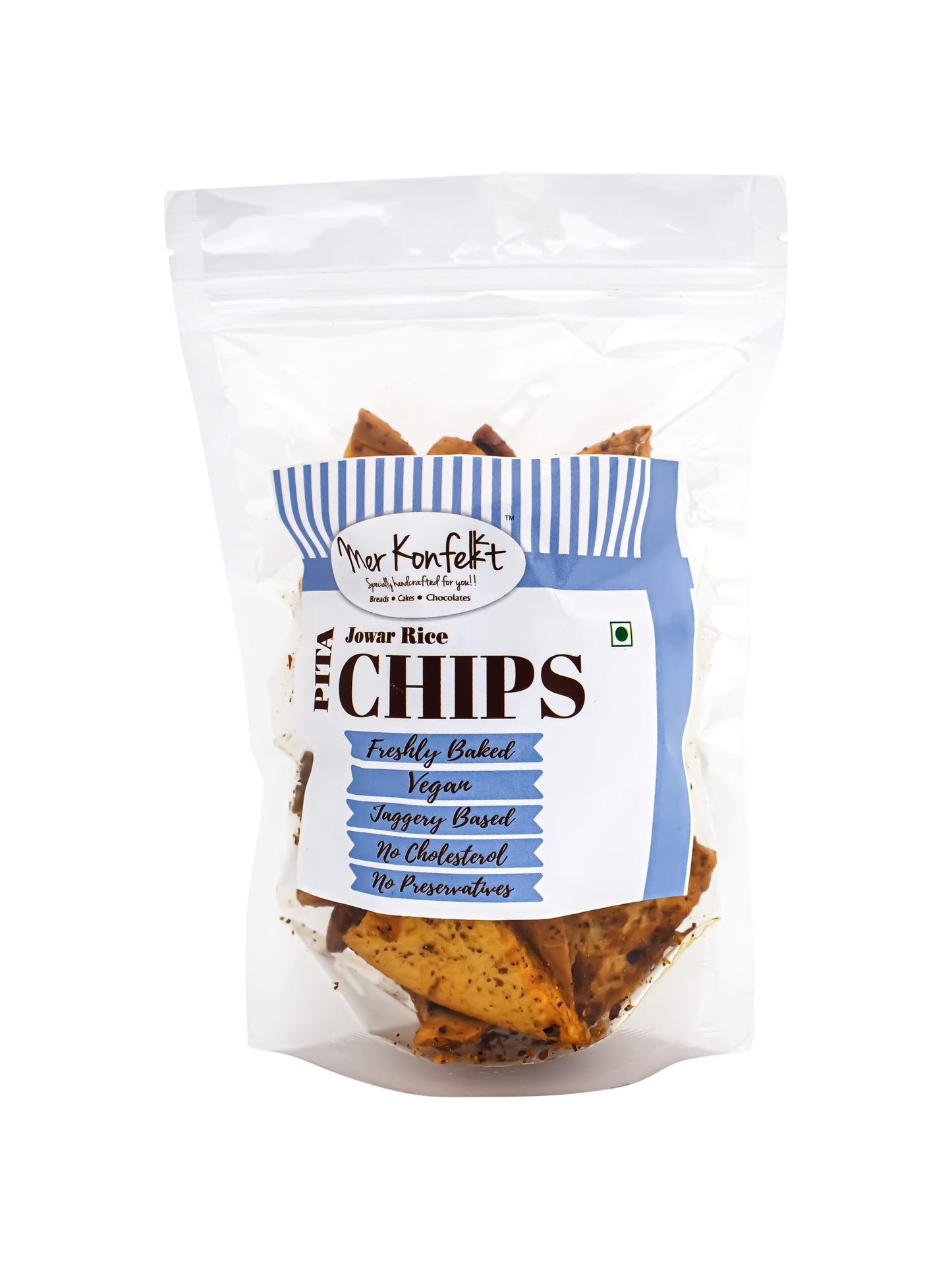 Jowar Rice Spicy Pita Chips (100gms)