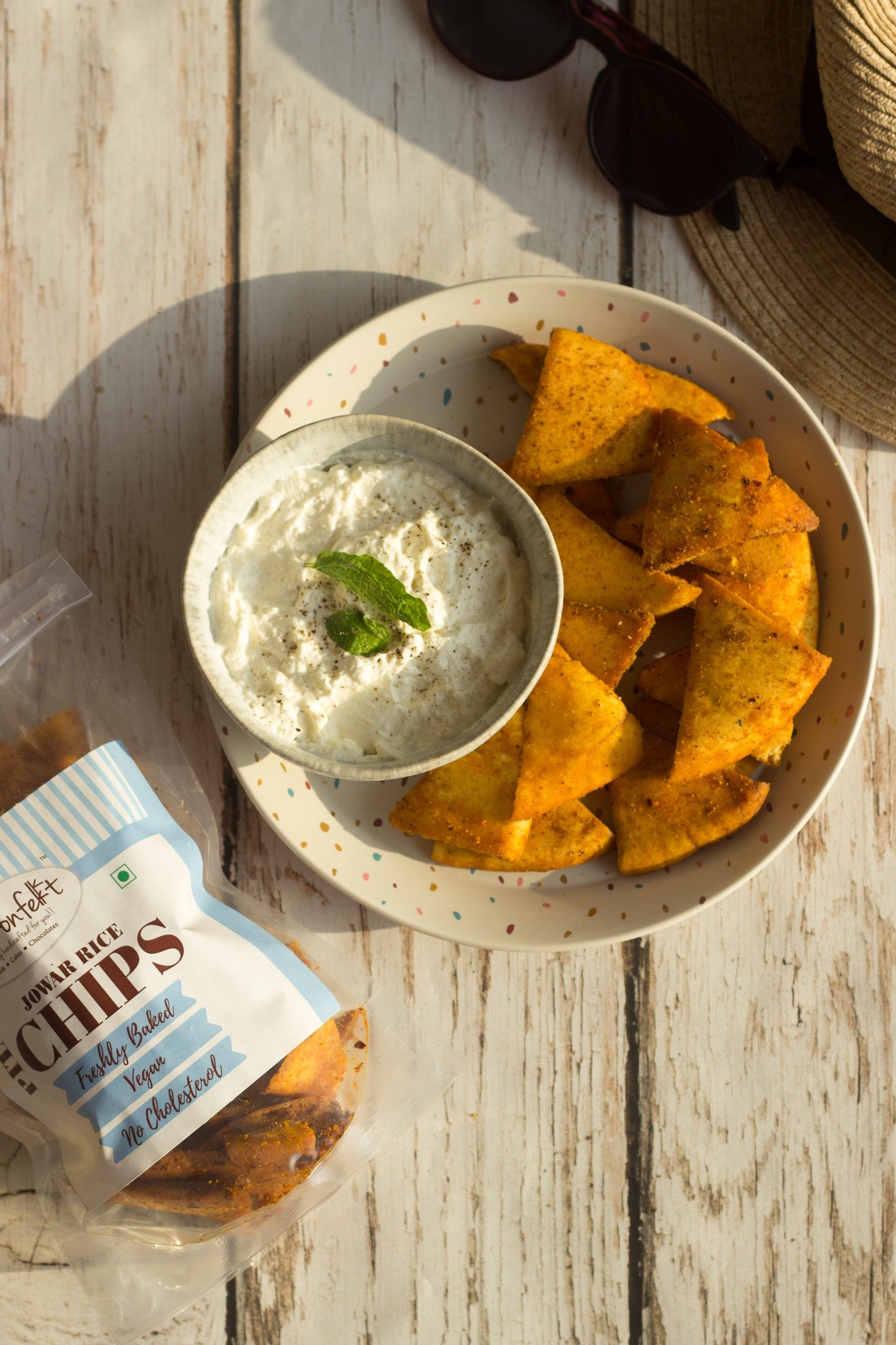 Jowar Rice Spicy Pita Chips (100gms)