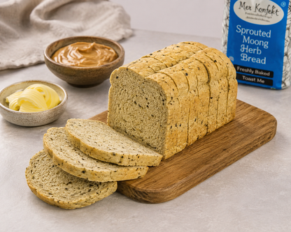Sprouted Moong Herb Bread (400gms)