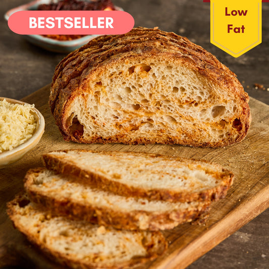 Chilly Cheese Sourdough Bread - No Yeast (350 gms)