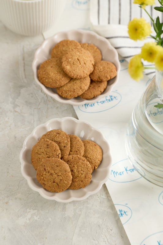 Almond Ginger Cookies (Jaggery Based-100gms)