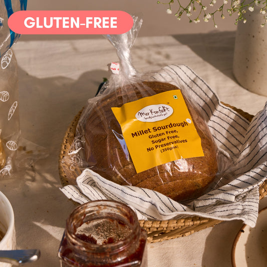 Millet - Based Glutenfree Sourdough Bread (350gms)