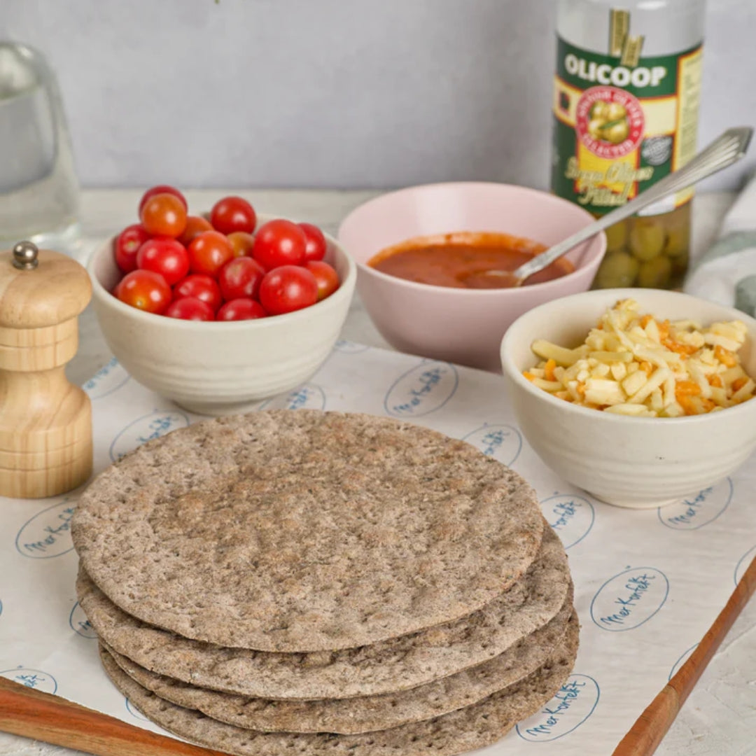 Gluten-Free Buckwheat Pizza Base  (Pack of 3)