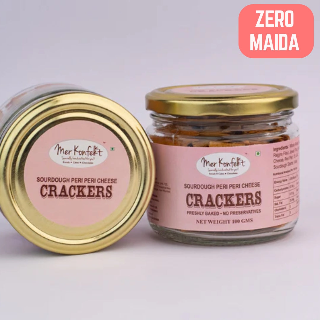 Zero Maida Crackers- Peri Peri Cheese