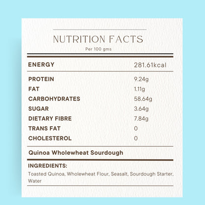 Quinoa Sourdough Bread (400gms)