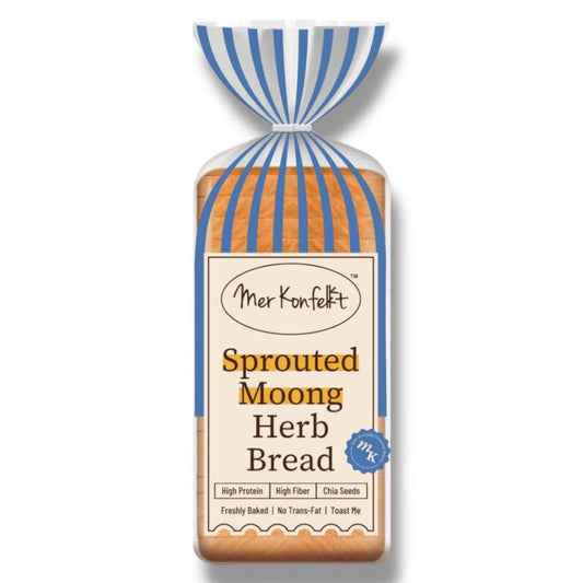 Sprouted Moong Herb Bread (400gms)