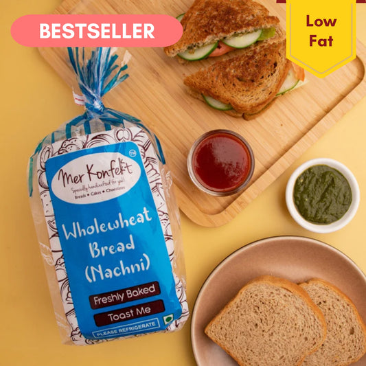 Nachni Wholewheat Bread (400gms)